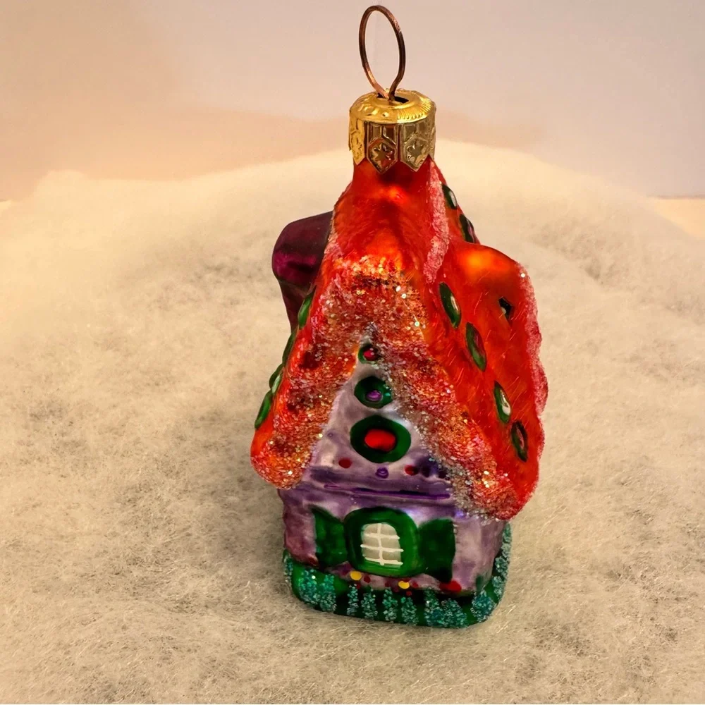 Christopher Radko Sugar Shack Sugar‎ Hill Christmas Tree Ornament